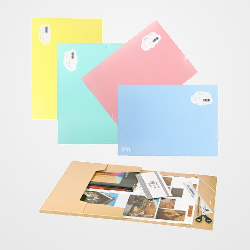 CARPETA de DIBUJO CARCHIVO SOFT PP GOMAS y SOLAPAS A3-XXL SURTIDO (5 col.)