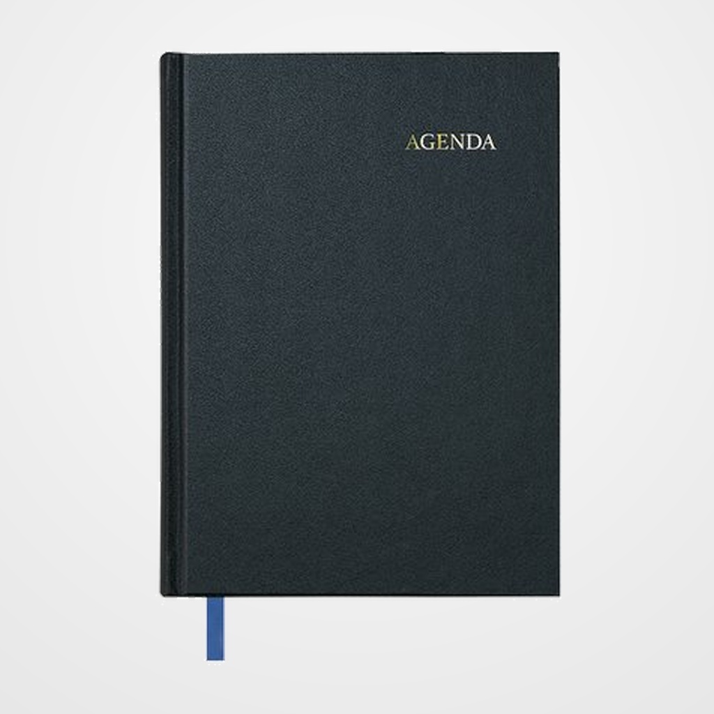 AGENDA ANUAL DOHE SEGOVIA PERPETUA COSIDA tapa EXTRA 140x200 D/D NEGRO