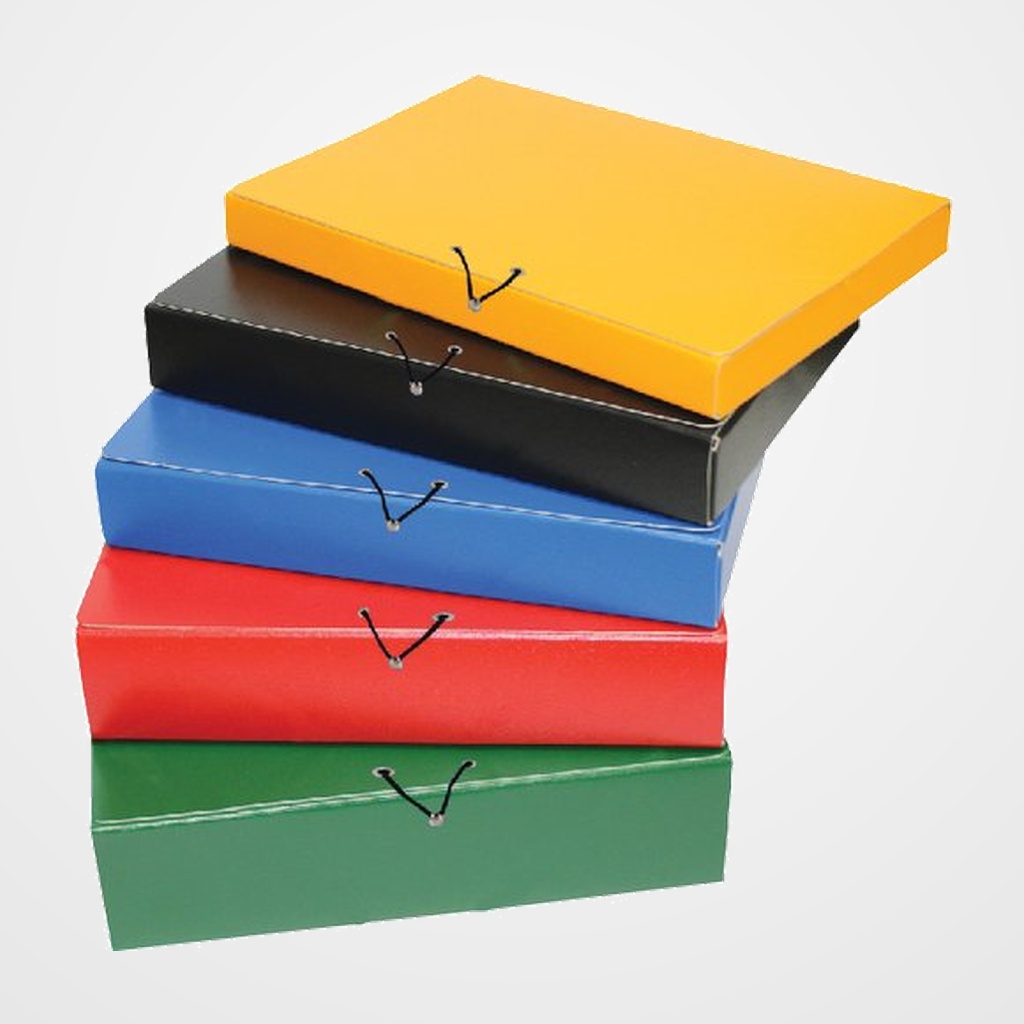 CARPETA de PROYECTOS MARIOLA SERIE MALLORCA LOMO 5cm GOMAS ROJO