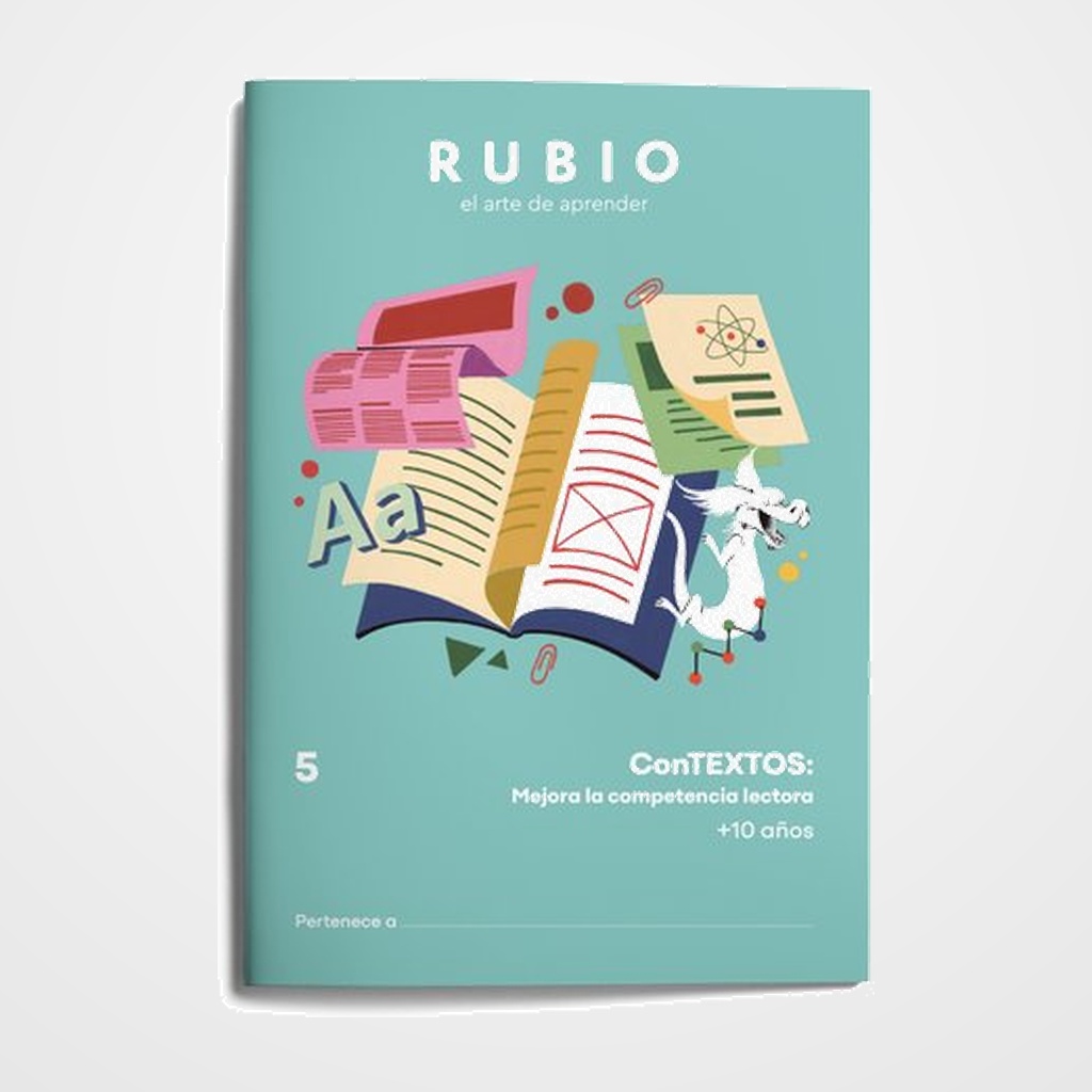 CUADERNO RUBIO A4 COMPETENCIA LECTORA 5º DE PRIMARIA (+10 años)