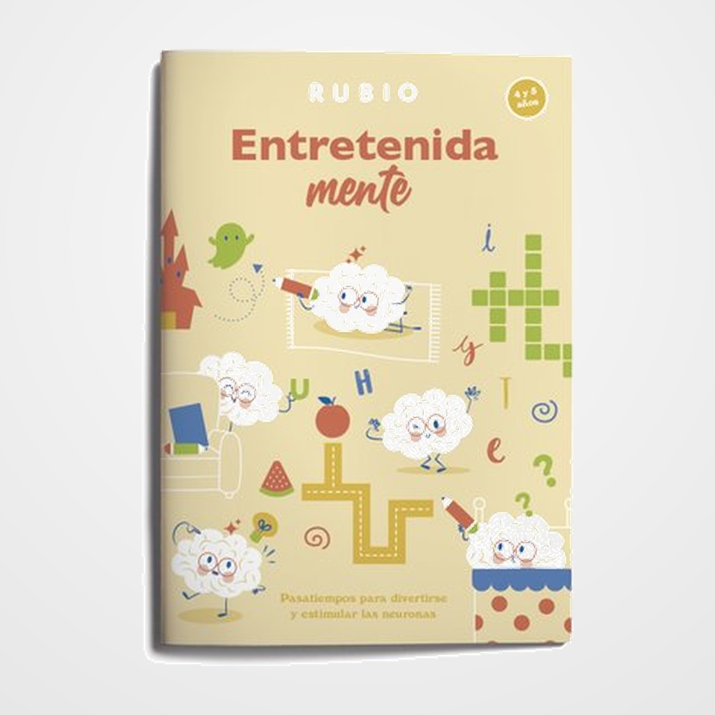 CUADERNO RUBIO A4 ENTRETENIDAMENTE (4-5 años) Vol. II