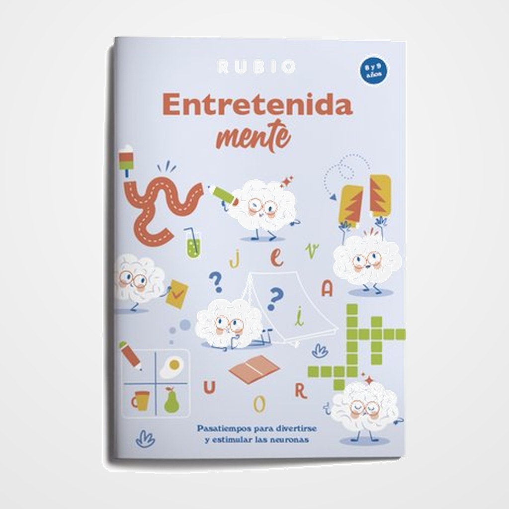 CUADERNO RUBIO A4 ENTRETENIDAMENTE (8-9 años) Vol. II
