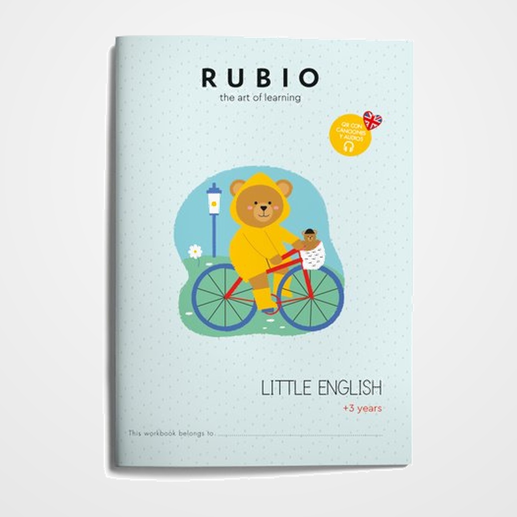 CUADERNO RUBIO A4 LITTLE ENGLISH (+3 años)