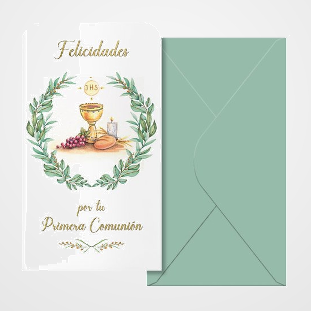 BILLETERO DE FELICITACION DOHE TODO AÑO 90x160 CALIZ PACK DE 6