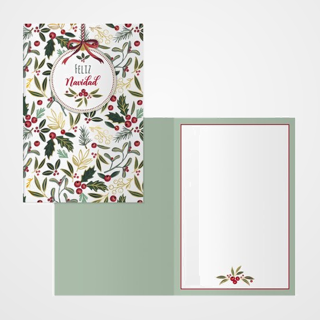 CHRISTMAS DOHE 115x170 ACEBO