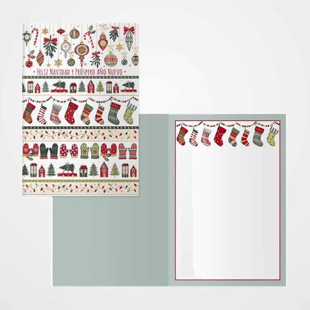 CHRISTMAS DOHE 115x170 CALCETINES