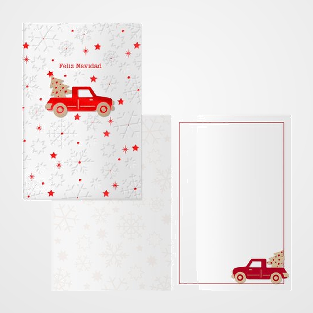 CHRISTMAS DOHE 115x170 CAMIONETA