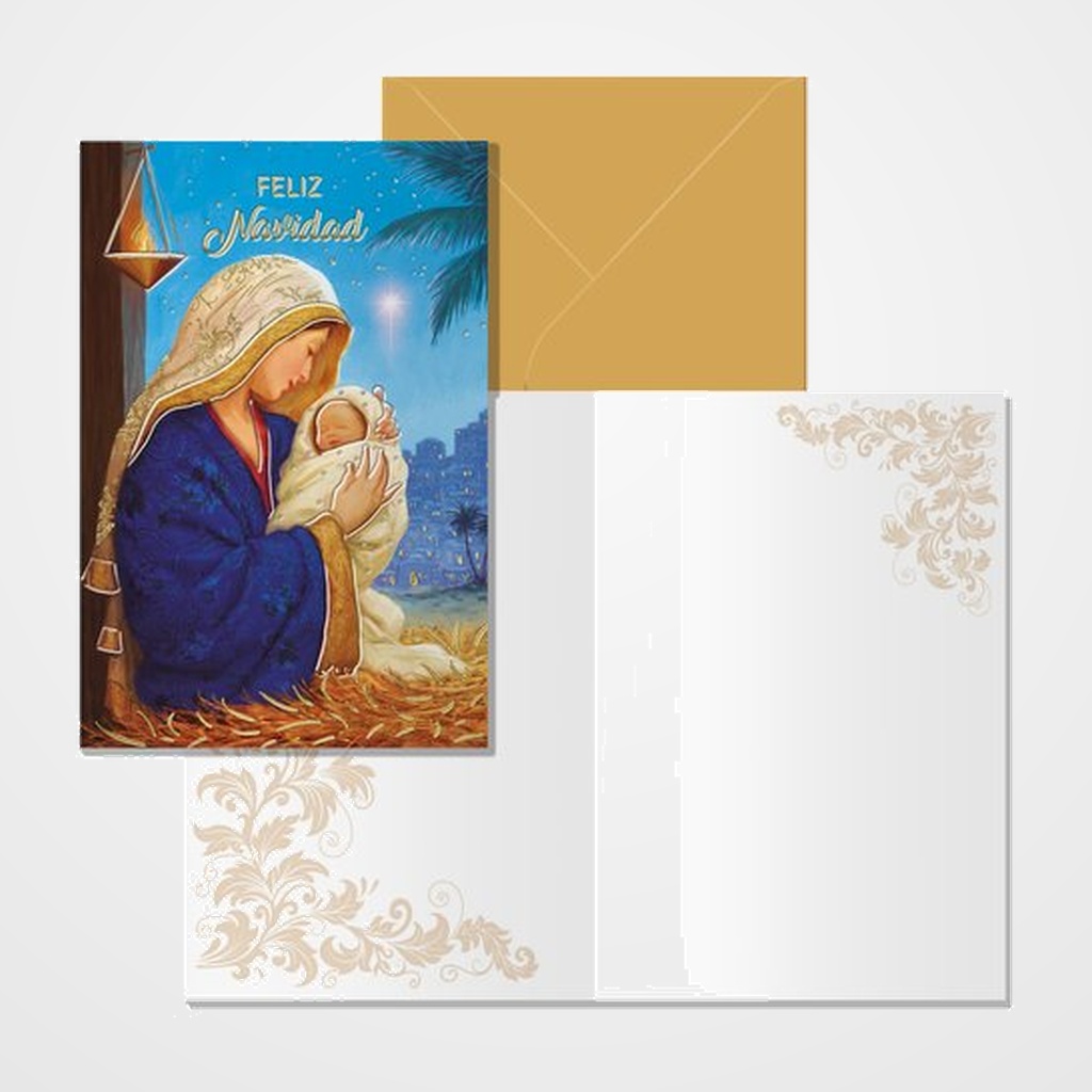 CHRISTMAS DOHE 115x170 MADONNA