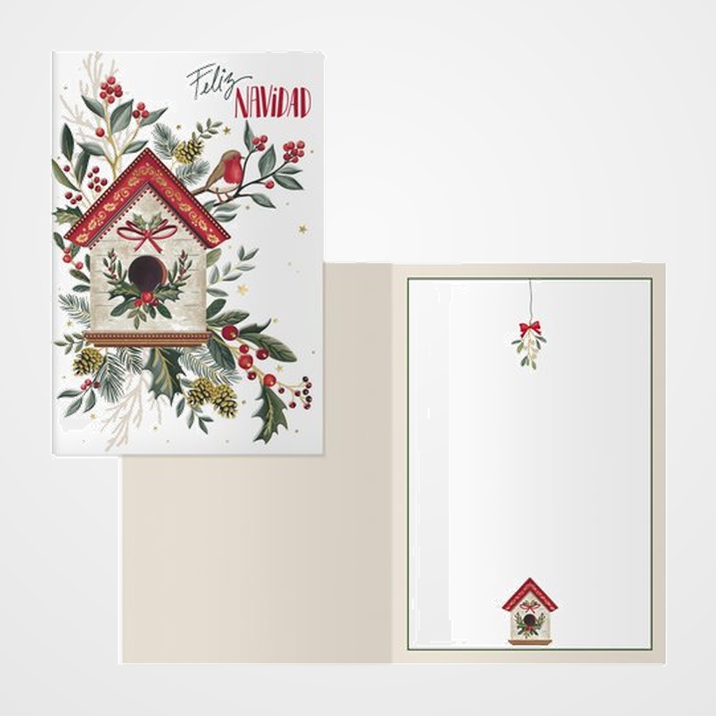 CHRISTMAS DOHE 115x170 PAJARO