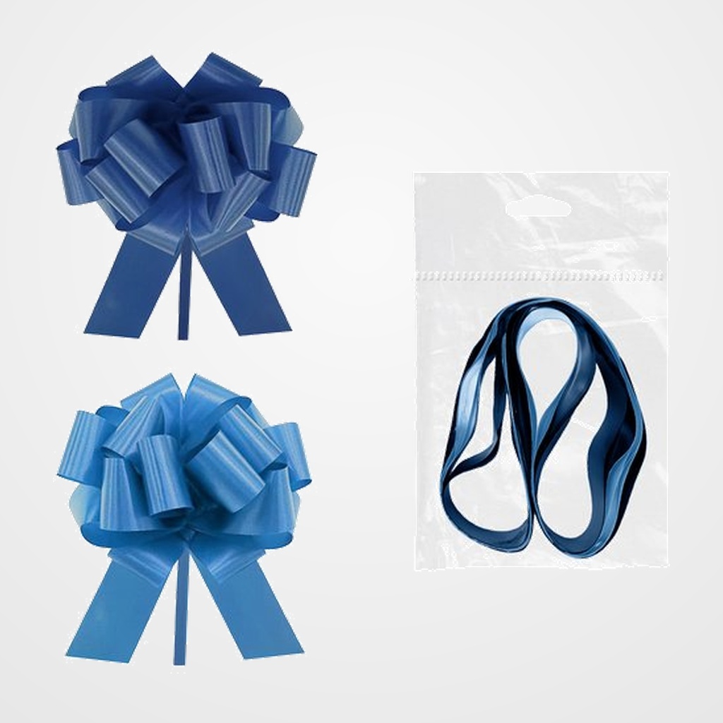 LAZO AUTOMATICO DOHE 31 mm CHIC AZUL PACK DE 2