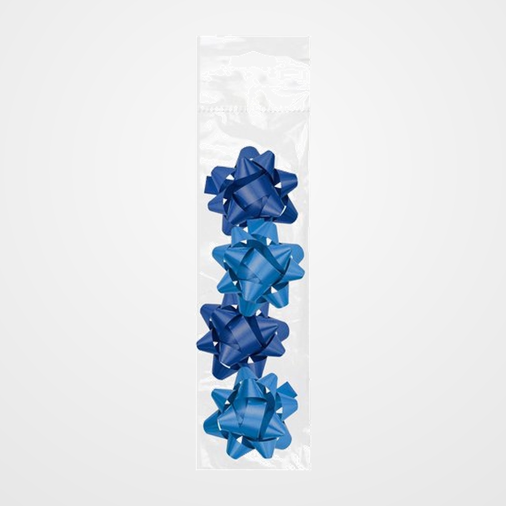 MOÑAS/COCAS DOHE de  14 mm CHIC AZUL PACK DE 4