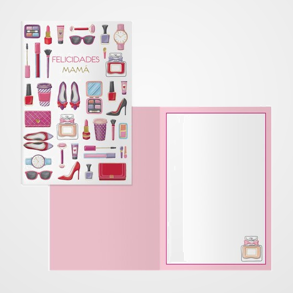 TARJETA DE FELICITACION DOHE 115x170 BEAUTIFUL