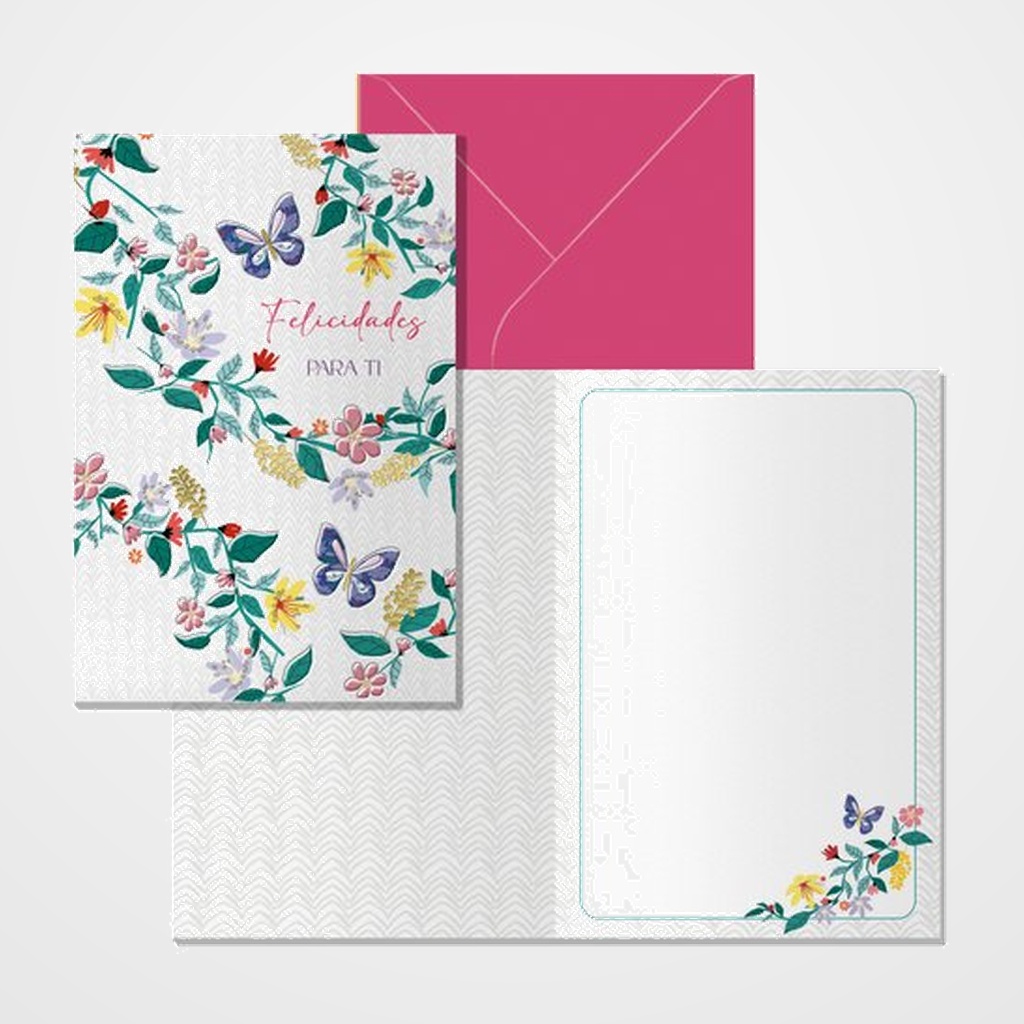 TARJETA DE FELICITACION DOHE 115x170 BRISA
