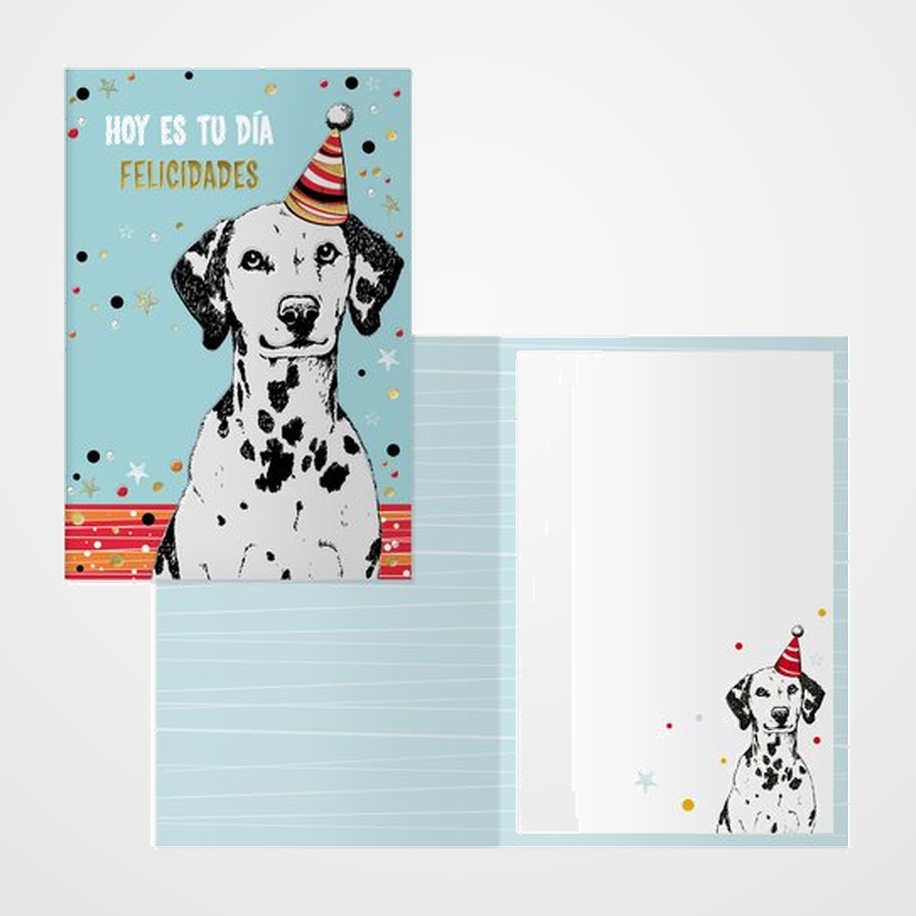 TARJETA DE FELICITACION DOHE 115x170 DALMATA