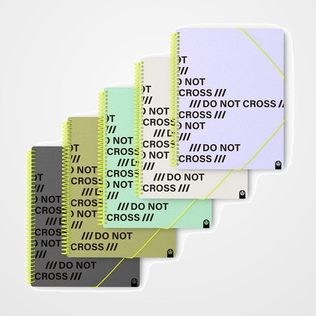 CARPETA FUNDAS (TARIFARIO) CARCHIVO DO NOT CROSS ESPIRAL PP ARCHIVEX A4 40 F. SURTIDO