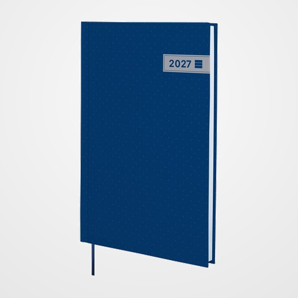 AGENDA ANUAL (2027) CATALAN FINOCAM DYNAMIC PORTO COSIDA tapa EXTRA Y10 140x204 S/V BLAU