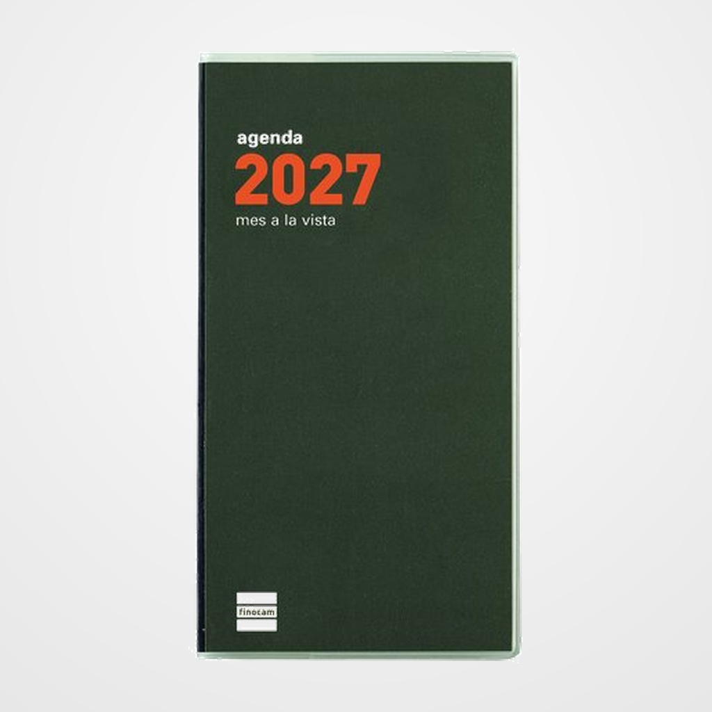 AGENDA ANUAL (2027) CATALAN FINOCAM PLANA MIN COSIDA tapa PP PL4 80x150 M/V