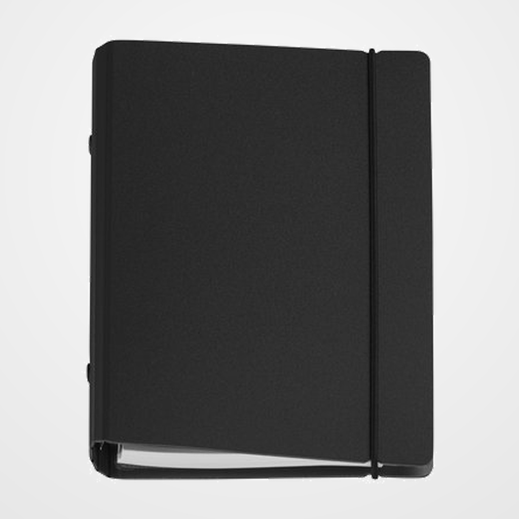 AGENDA ANUAL (2027) CATALAN MIQUELRIUS ANILLAS tapa POLIURETANO con GOMA ACTIVA 117x182 S/VV NEGRE