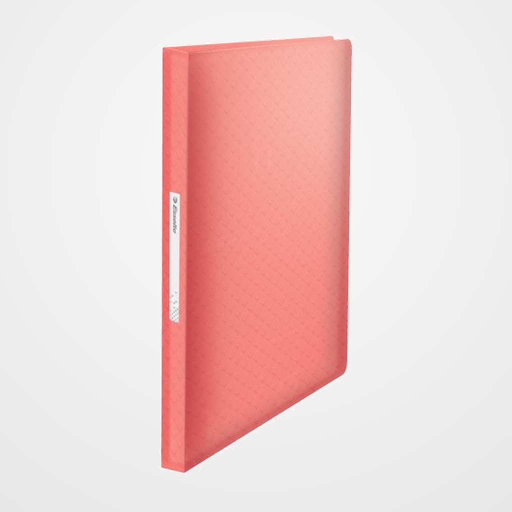 CARPETA FUNDAS (TARIFARIO) ESSELTE COLOUR BREEZE PP FLEXIBLE A4  80 F. CORAL