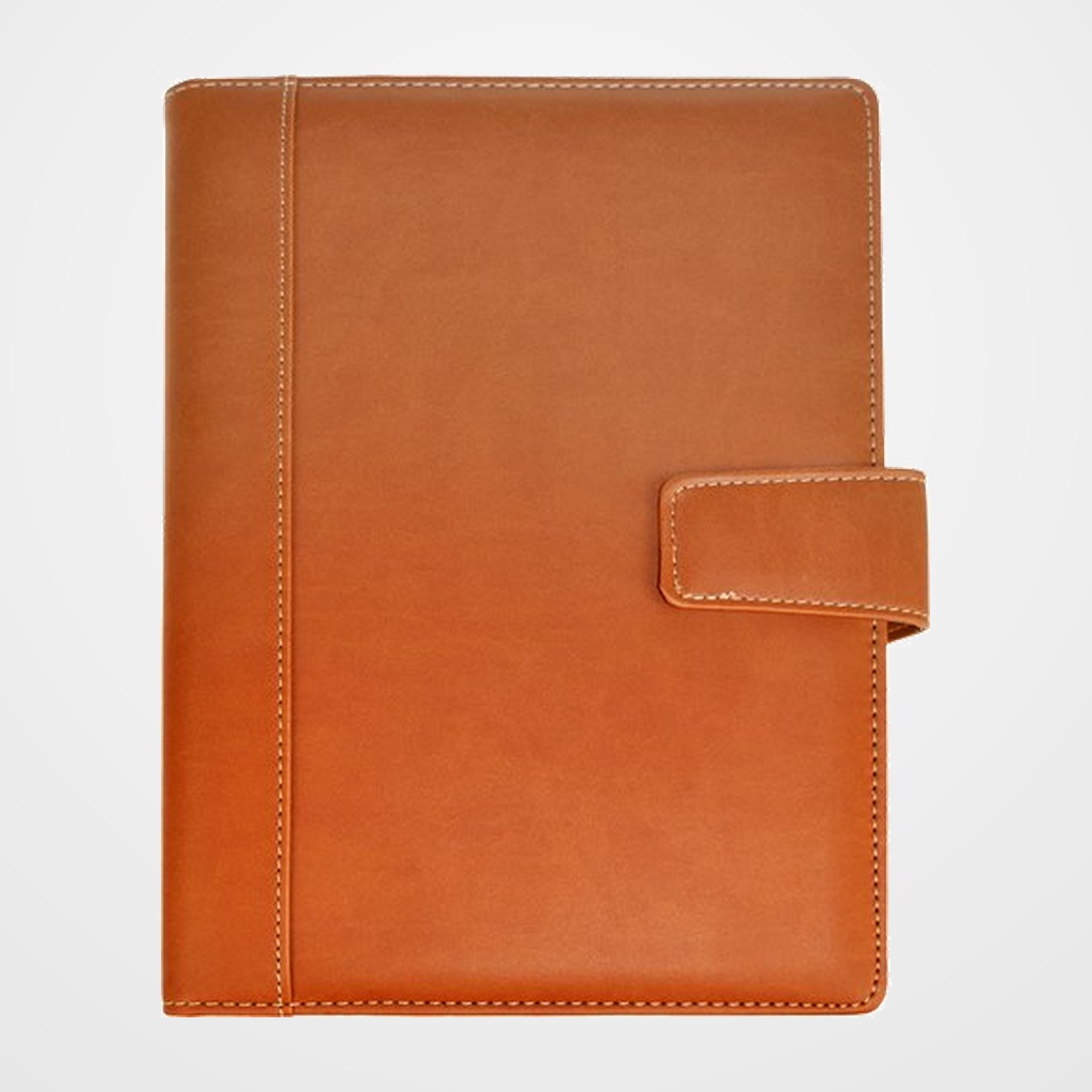 AGENDA ANUAL (2027) DIDEX VENECIA COSIDA con FUNDA ACOLCHADA cierre MAGENTICO 170x240 24DP D/P MARRON