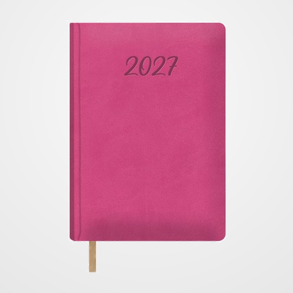 AGENDA ANUAL (2027) DOHE SAMBA COSIDA tapa EXTRA POLIPIEL 150x210 D/P FUCSIA