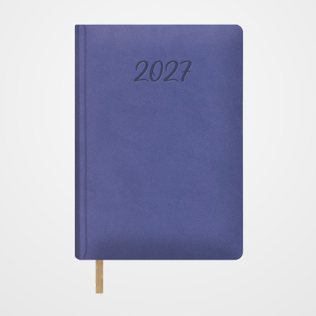 AGENDA ANUAL (2027) DOHE SAMBA COSIDA tapa EXTRA POLIPIEL 150x210 D/P MORADO
