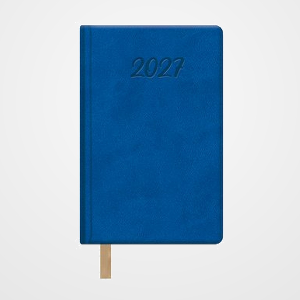AGENDA ANUAL (2027) DOHE SAMBA COSIDA tapa EXTRA POLIPIEL 85x130 S/V AZUL