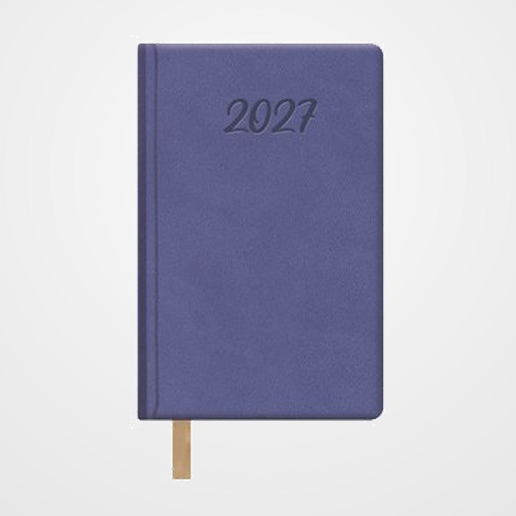 AGENDA ANUAL (2027) DOHE SAMBA COSIDA tapa EXTRA POLIPIEL 85x130 S/V MORADO