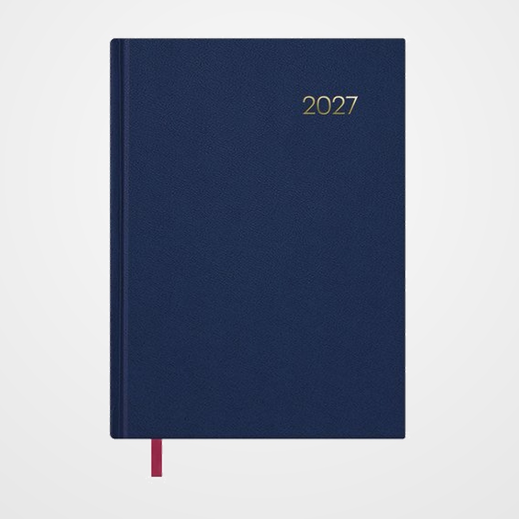 AGENDA ANUAL (2027) DOHE SEGOVIA COSIDA tapa EXTRA 170x240 D/P AZUL