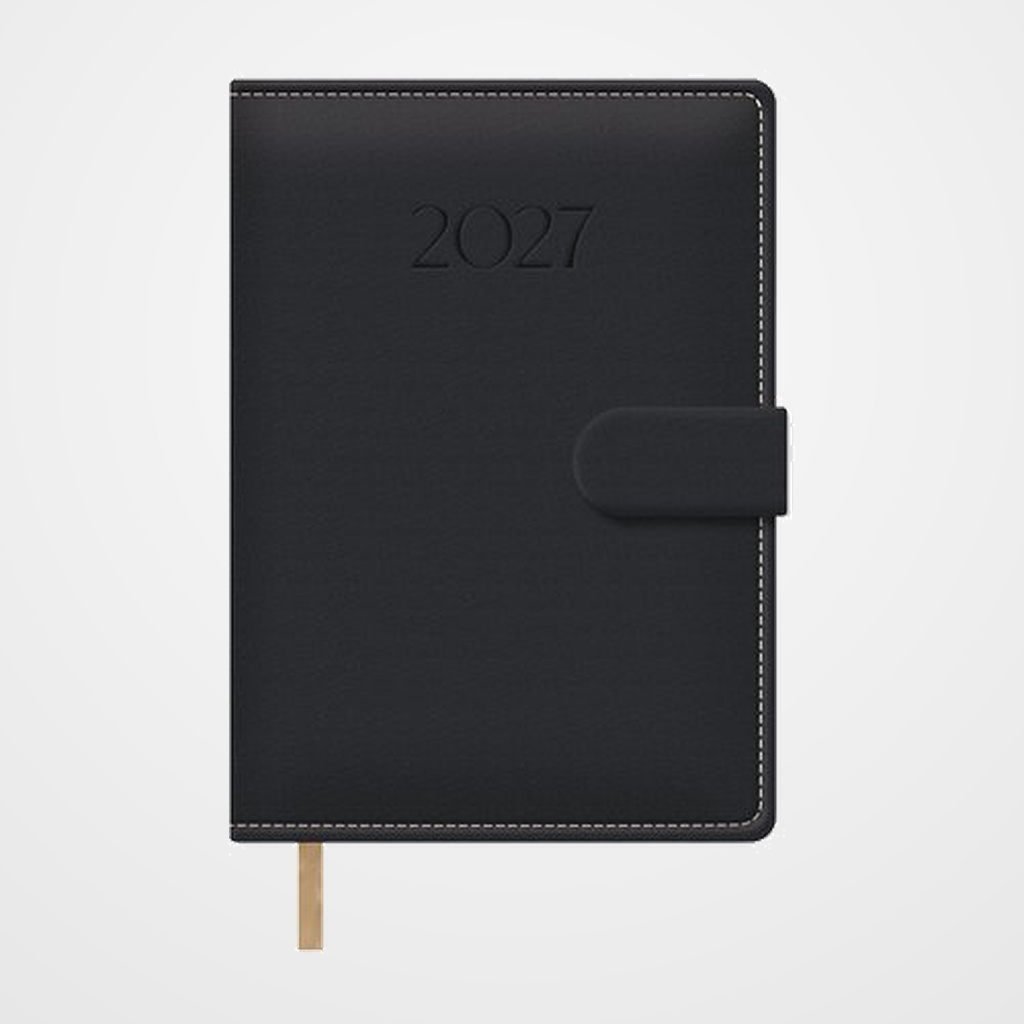 AGENDA ANUAL (2027) DOHE SENA COSIDA tapa EXTRA POLIPIEL 150x210 D/P NEGRO