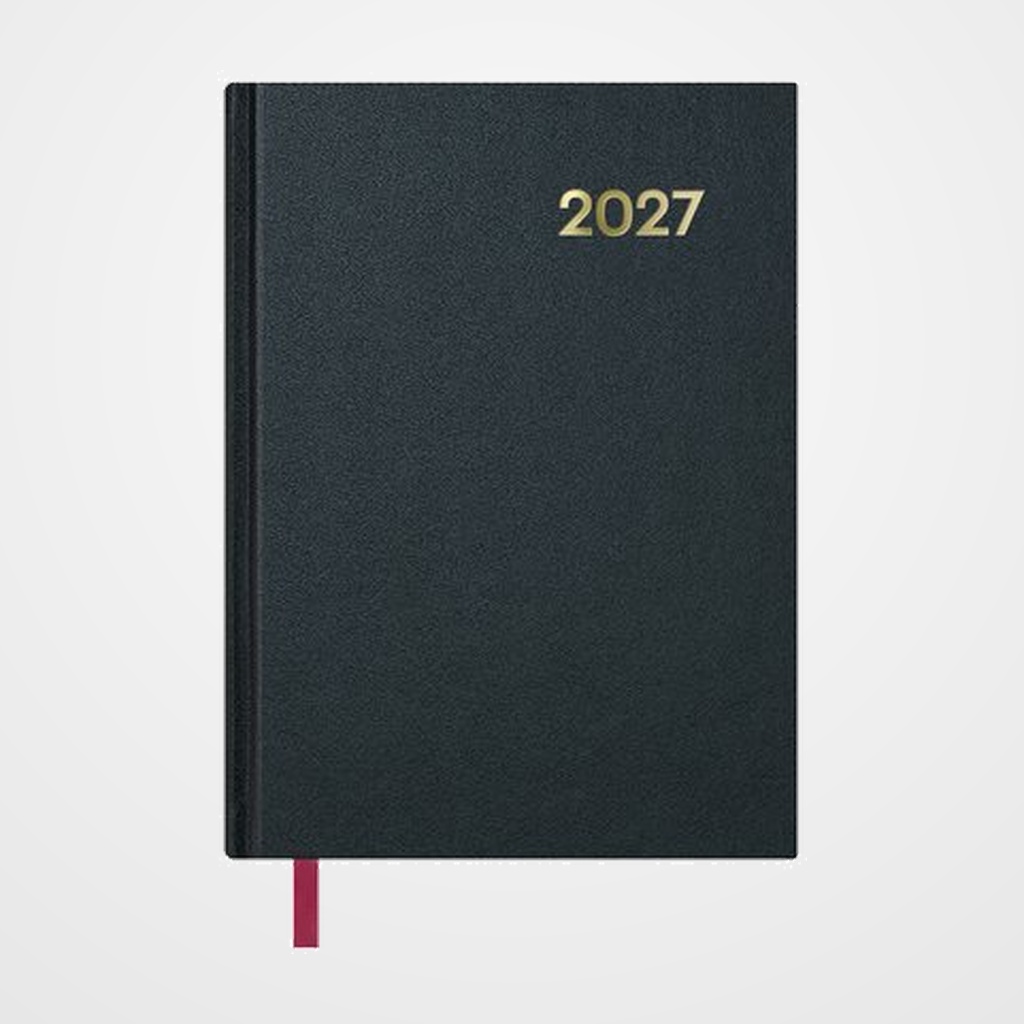 AGENDA ANUAL (2027) DOHE SINTEX COSIDA tapa EXTRA 140x200 D/P NEGRO