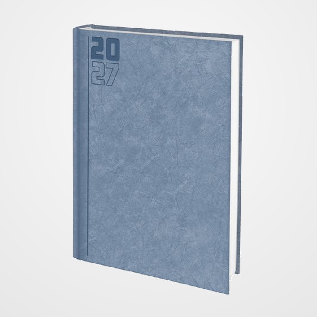 AGENDA ANUAL (2027) EDEUSTO CAPALBIO COSIDA tapa ACOLCHADA D11 170x240 D/P AZUL (D66)