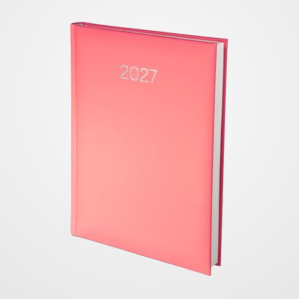AGENDA ANUAL (2027) EDEUSTO PREMIUM COSIDA tapa ACOLCHADA D07 145x205 D/P ROSA (C24)