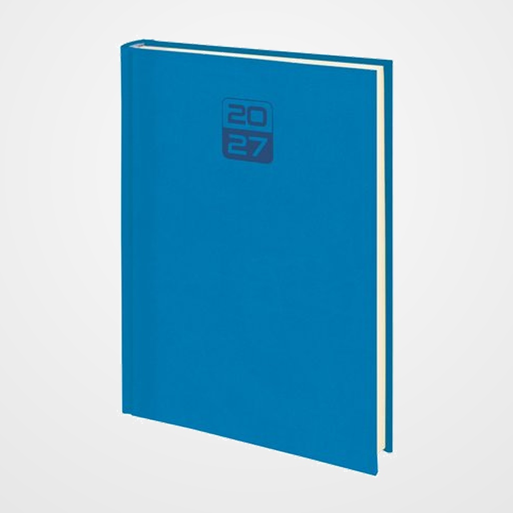 AGENDA ANUAL (2027) EDEUSTO TUCSON COSIDA tapa ACOLCHADA E08 145x205 D/P AZUL (914)
