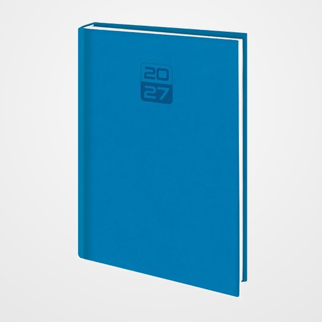 AGENDA ANUAL (2027) EDEUSTO TUCSON COSIDA tapa ACOLCHADA E15 170x240 S/V AZUL (914)