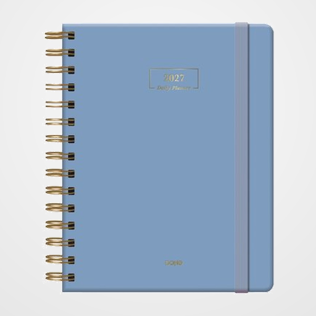 AGENDA ANUAL (2027) ETHERNAL WIRE-O tapa EXTRA 160x210 D/P AZUL
