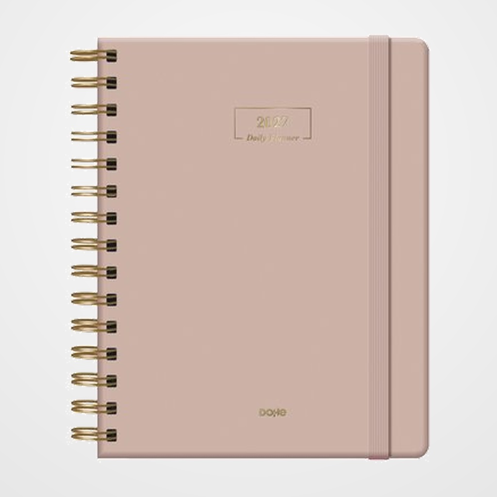 AGENDA ANUAL (2027) ETHERNAL WIRE-O tapa EXTRA 160x210 D/P BEIGE