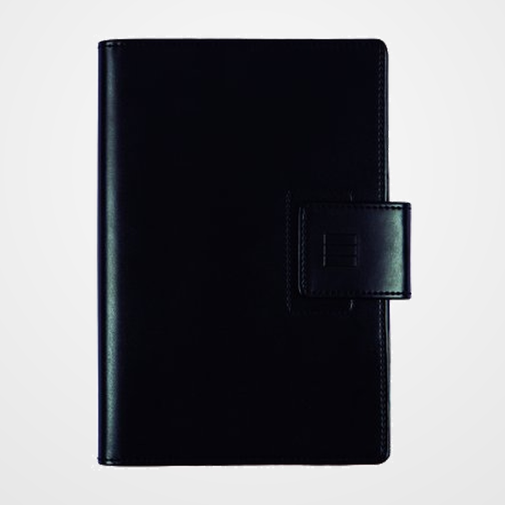 AGENDA ANUAL (2027) FINOCAM DUO DUOUNO ESPIRAL CON CUBIERTA SINTETICA con BROCHE E5 117x181 S/V APAIS. NEGRO