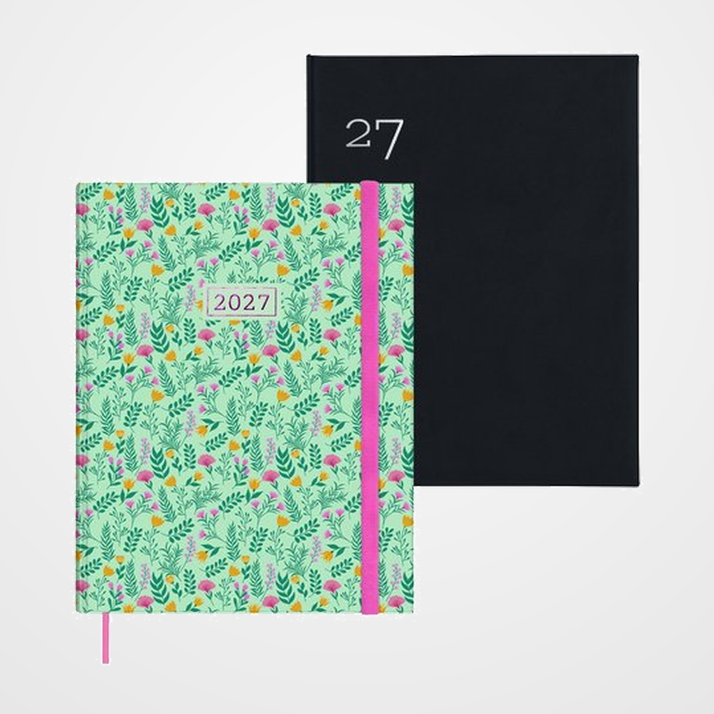 AGENDA ANUAL (2027) FINOCAM DYNAMIC BERLIN + MILANO Y12 21x27 S/V-D/P SURTIDO DE 4