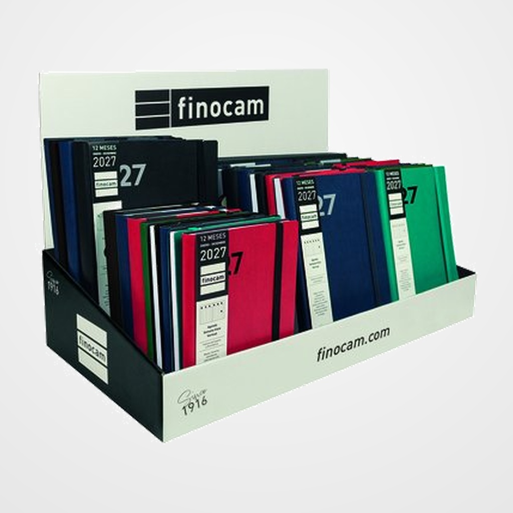 AGENDA ANUAL (2027) FINOCAM DYNAMIC MARA SURTIDO EXPOSITOR DE 37
