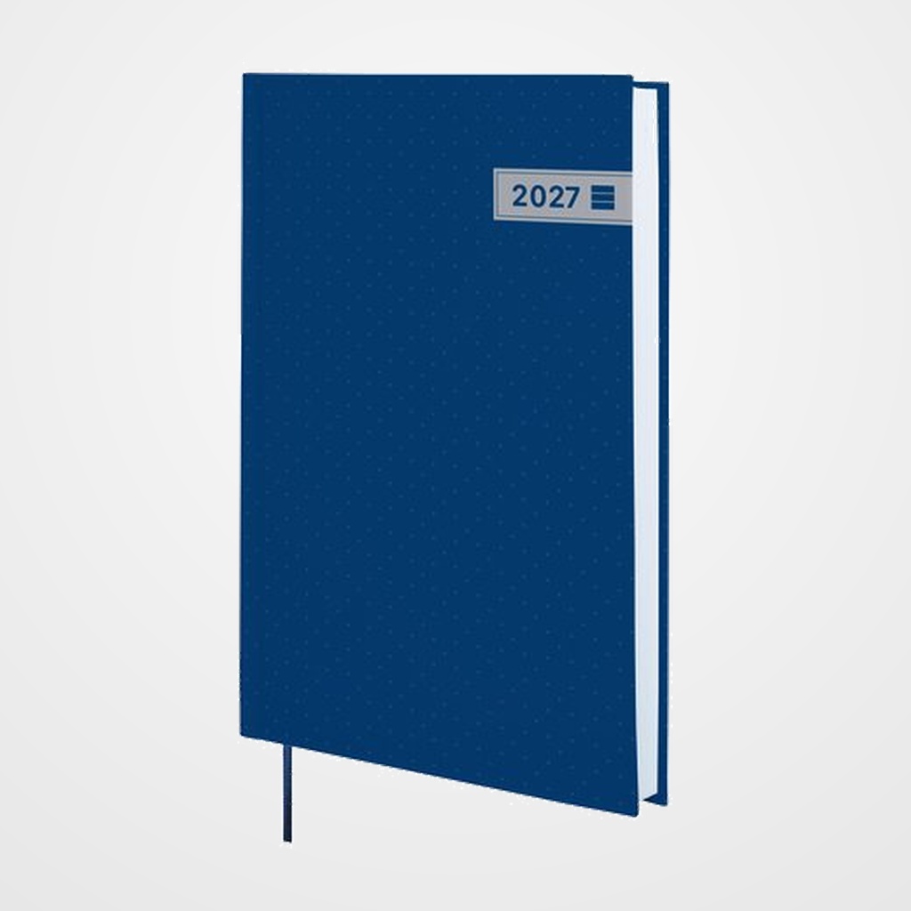 AGENDA ANUAL (2027) FINOCAM DYNAMIC PORTO COSIDA tapa EXTRA Y10 140x204 D/P AZUL