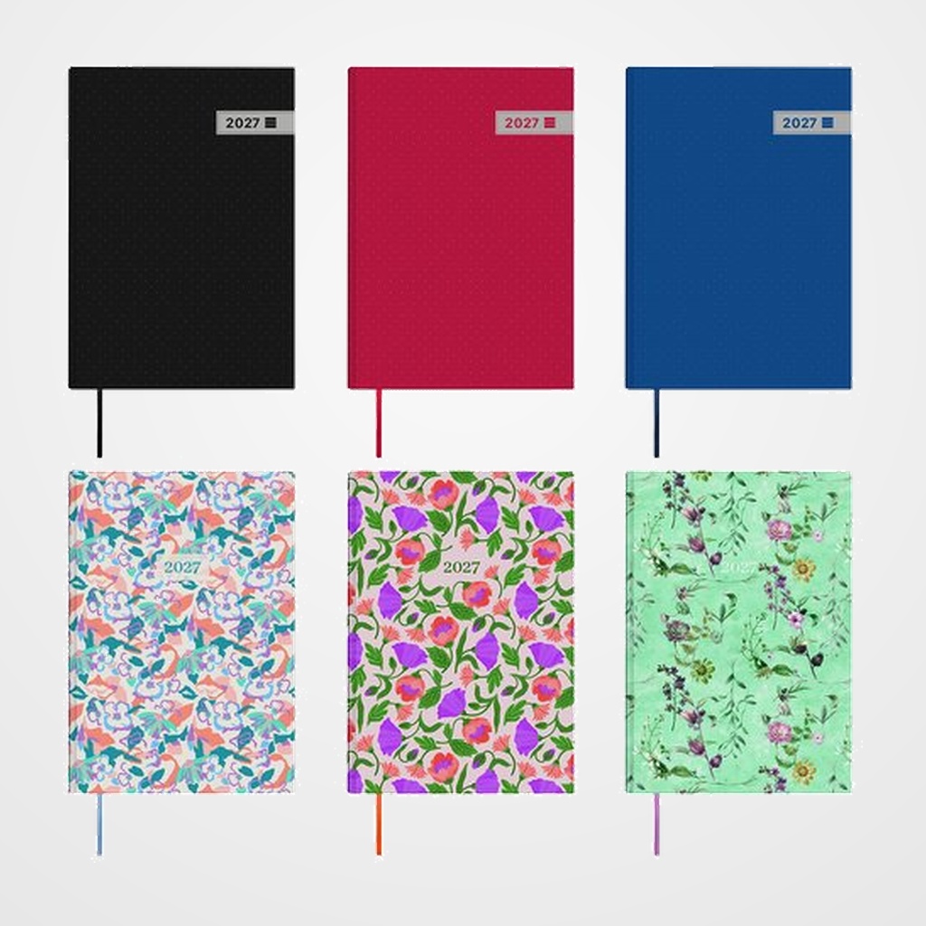 AGENDA ANUAL (2027) FINOCAM DYNAMIC PORTO COSIDA tapa EXTRA Y10 140x204 S/V SURTIDO DE 7