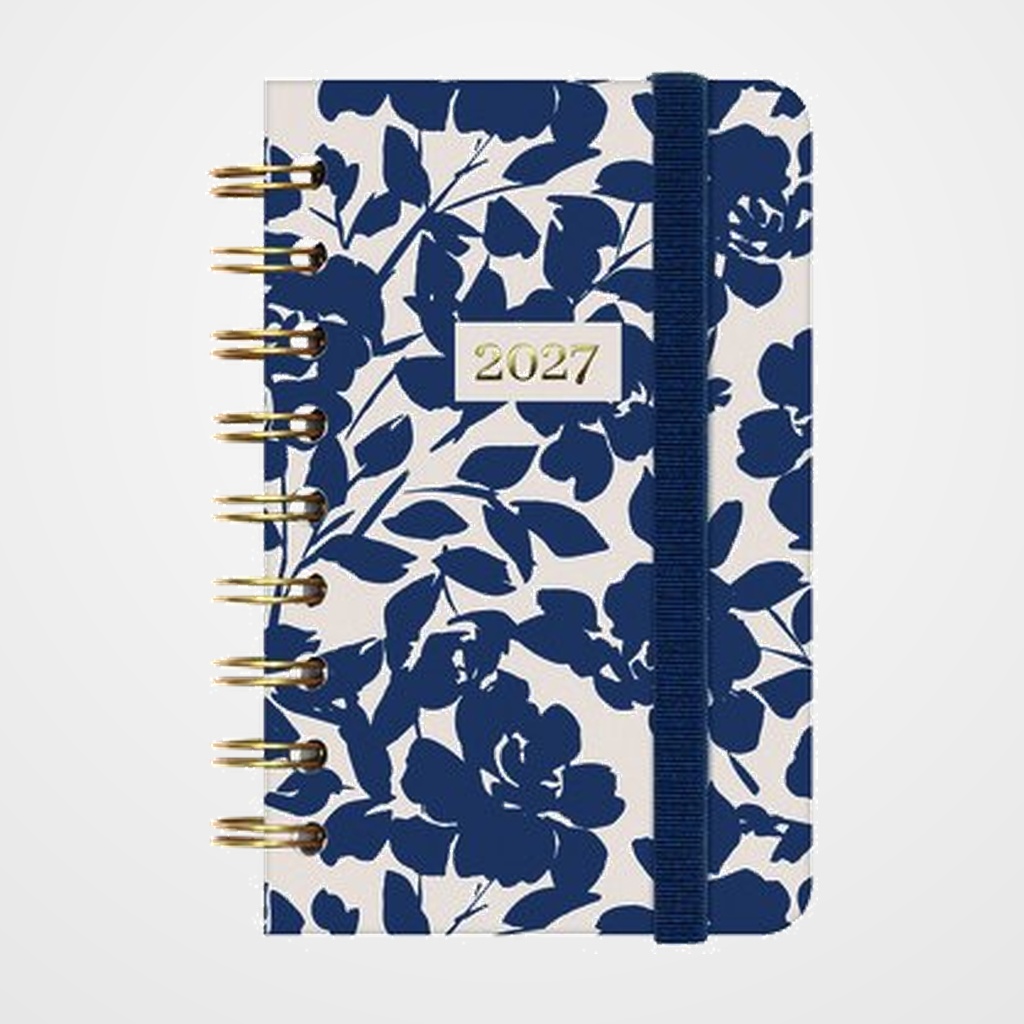 AGENDA ANUAL (2027) FINOCAM ESPIRAL TRENDY YOU WIRE-O tapa EXTRA con GOMA E3 79x127 S/V APAIS. COTTON