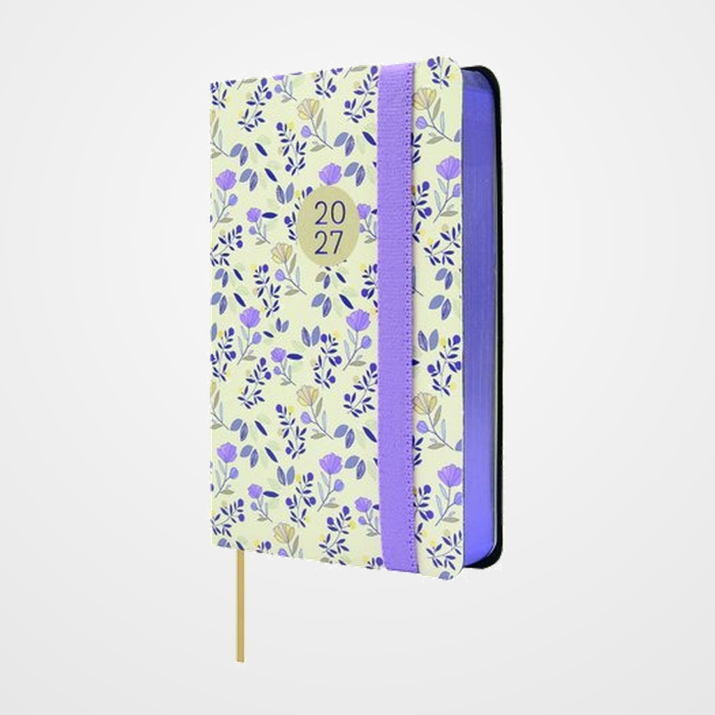 AGENDA ANUAL (2027) FINOCAM FLEXI JOY COSIDA tapa FLEXIBLE con GOMA F2 82x127 D/P FIONA