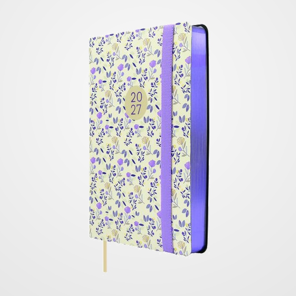 AGENDA ANUAL (2027) FINOCAM FLEXI JOY COSIDA tapa FLEXIBLE con GOMA F4 118x168 D/P FIONA