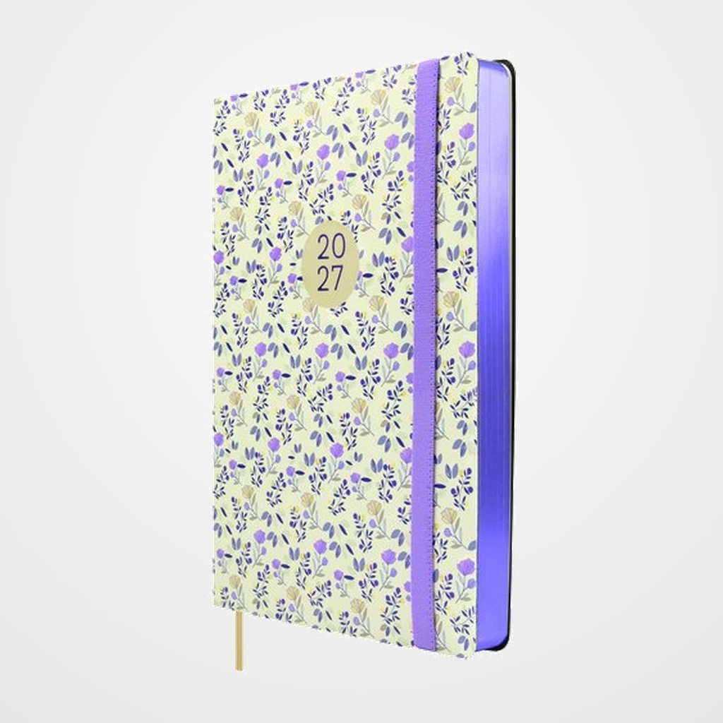 AGENDA ANUAL (2027) FINOCAM FLEXI JOY COSIDA tapa FLEXIBLE con GOMA F5 148x210 D/P FIONA
