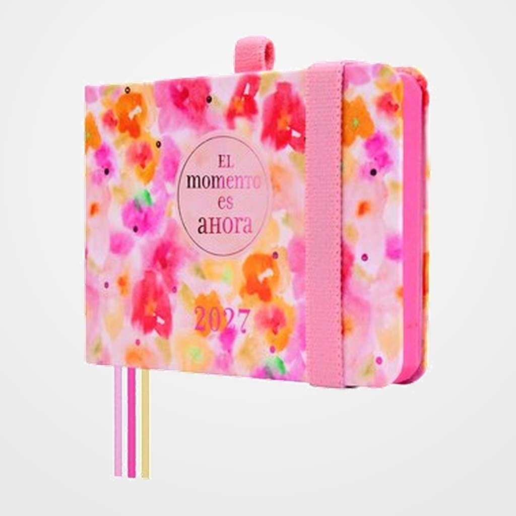 AGENDA ANUAL (2027) FINOCAM MINIMAL DESIGN COSIDA tapa EXTRA con GOMA M0 73x104 S/V AHORA