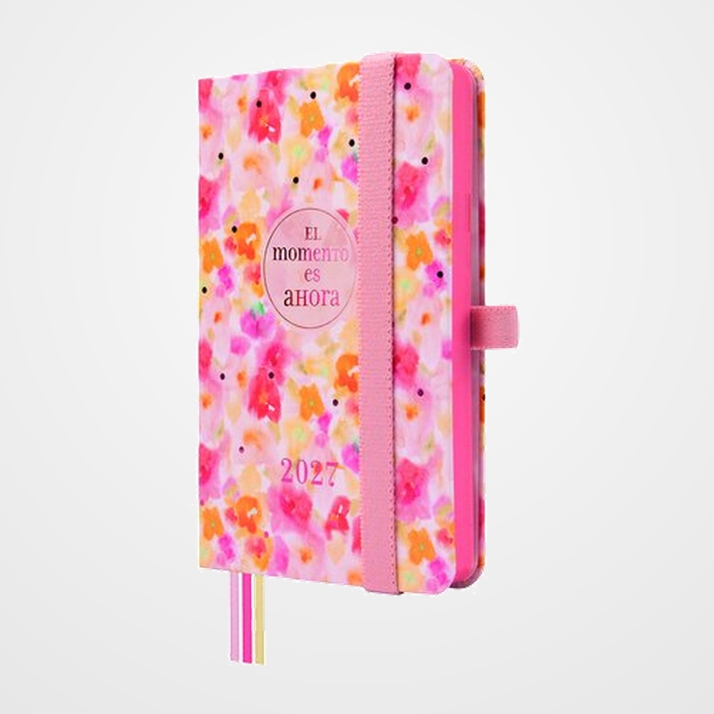 AGENDA ANUAL (2027) FINOCAM MINIMAL DESIGN COSIDA tapa EXTRA con GOMA M2 82x127 S/V APAIS. AHORA