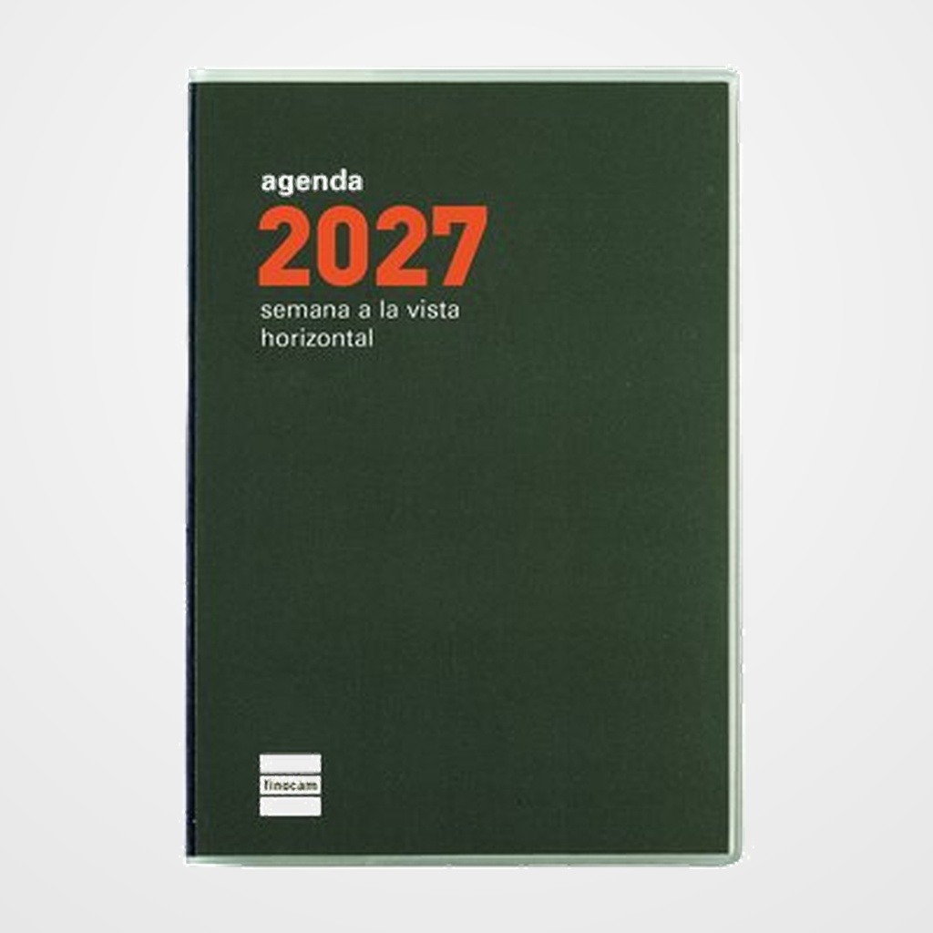 AGENDA ANUAL (2027) FINOCAM PLANA MIN COSIDA tapa PP PL3 82x127 S/V APAIS.