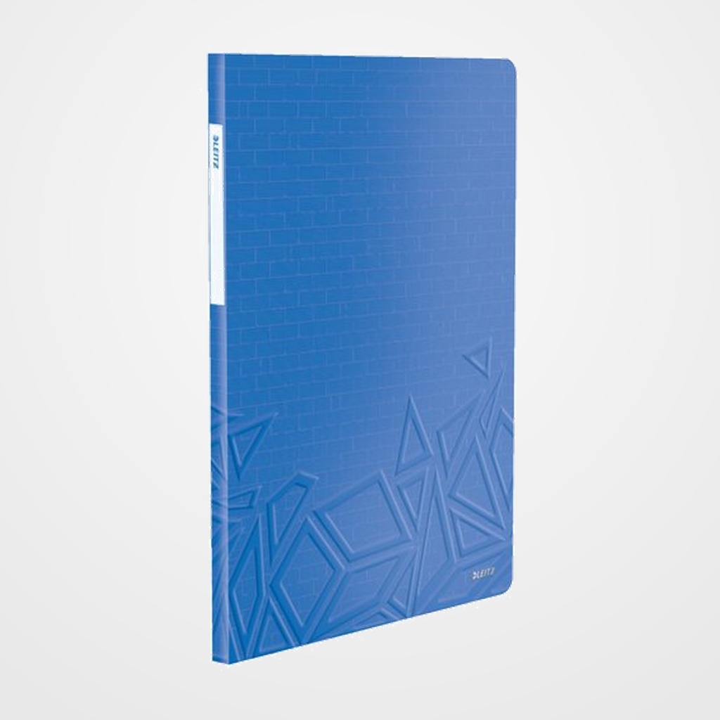 CARPETA FUNDAS (TARIFARIO) LEITZ URBAN CHIC PP A4 40 F. AZUL